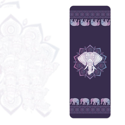 Yogamatta i mocka och naturgummi – 1,5 mm, halkfri premiumdesign