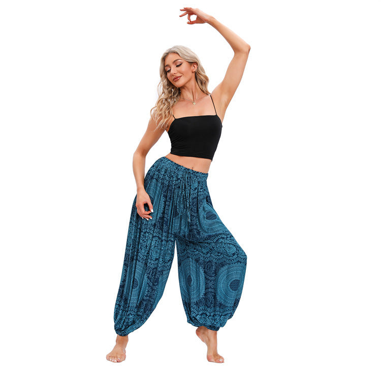 Airy and comfortable pants for dance, yoga and everyday wear 