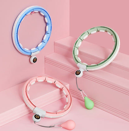 Effektiv midjeträning med avtagbar fitnessvikt