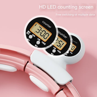 Effektiv midjeträning med avtagbar fitnessvikt