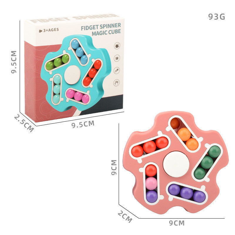 Magisk bönleksak – fingertoppssnurra & stressleksak för barn