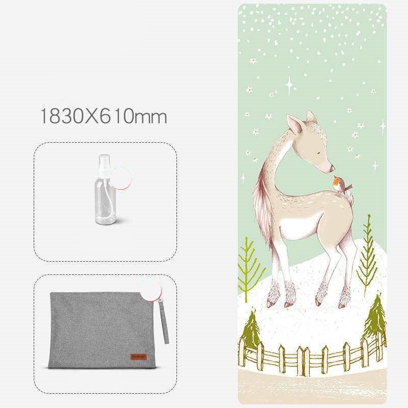 Anti-slip yoga matta