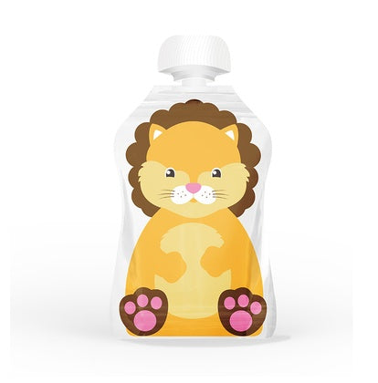 Food bag for fruit puree and homemade baby food