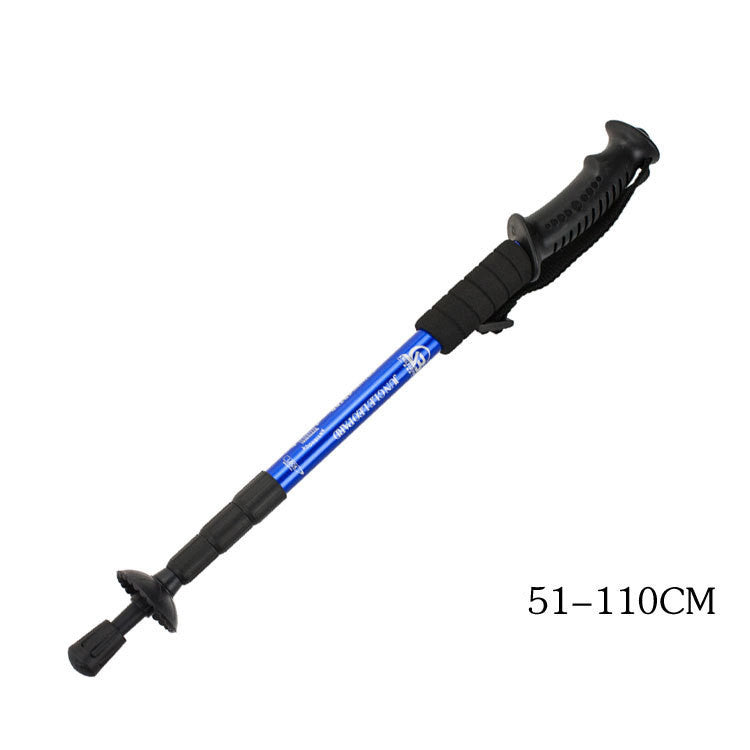 Multifunktionell Teleskopisk Trekkingstav i Flygplansaluminium