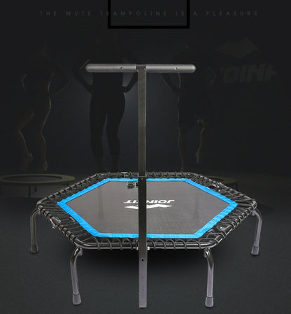 Hexagon Trampoline – stable training and fitness trampoline