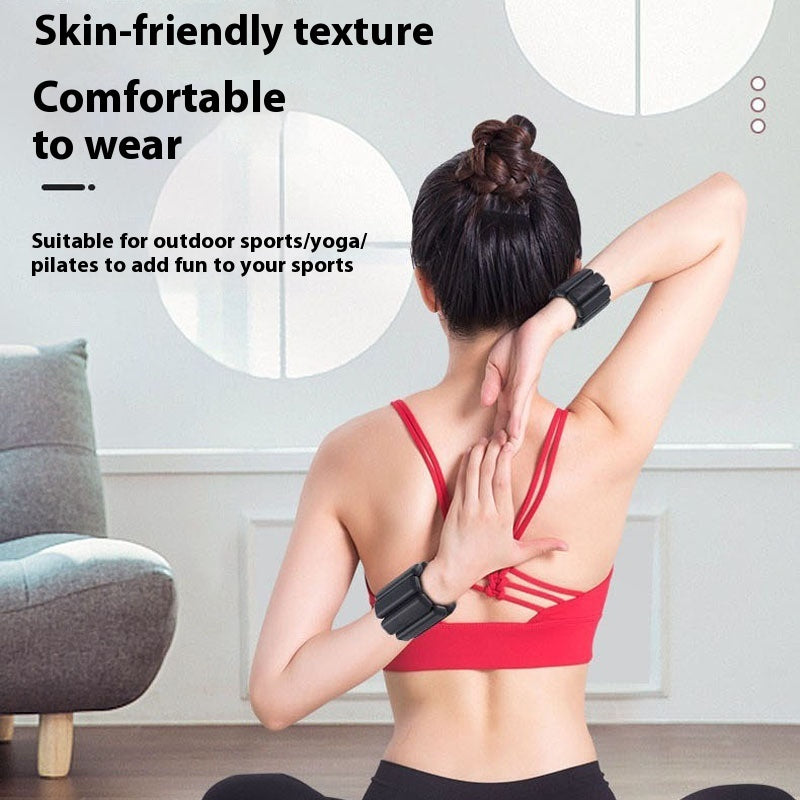 Silicone weight bracelet – training &amp; fitness