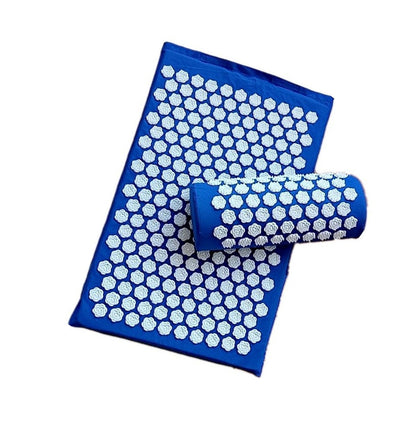 Akupressurmatta med Kud­de – Lindrar Muskelspänningar