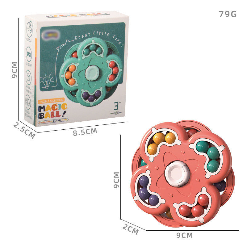 Magisk bönleksak – fingertoppssnurra & stressleksak för barn