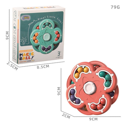 Magisk bönleksak – fingertoppssnurra & stressleksak för barn