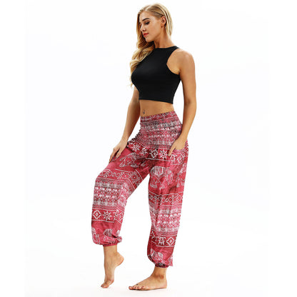 Elegant and airy pants for dance and yoga