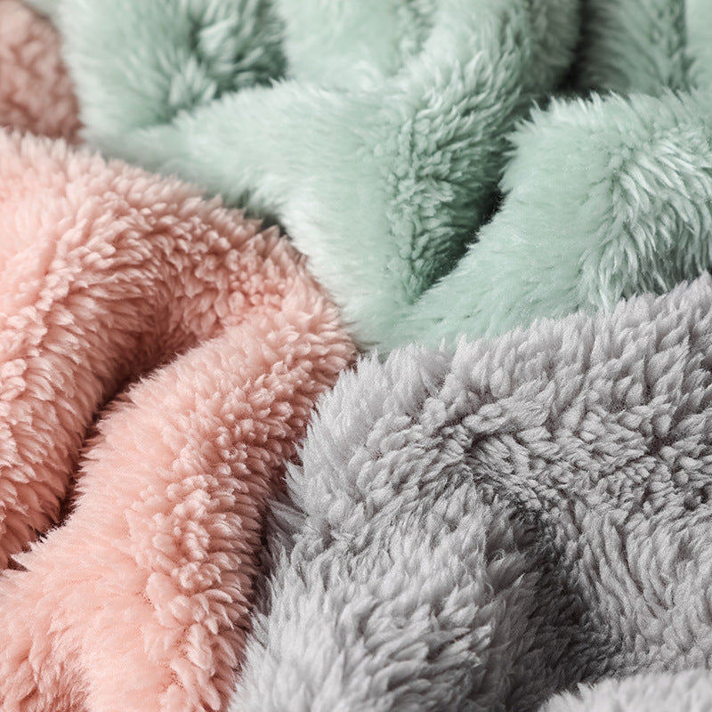 Dubbel­sidad vinterjacka i korallfleece – unisex par-modell