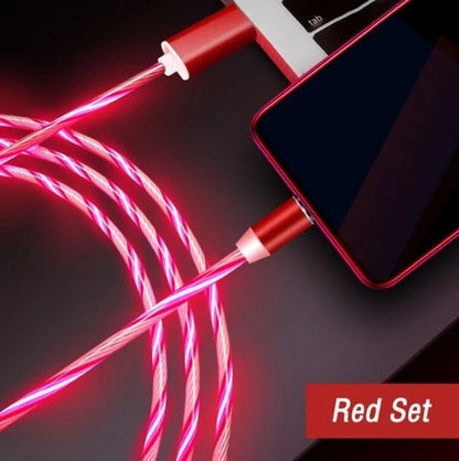 Luminous LED Magnetic Charging Cable – Apple, Android and Type-C