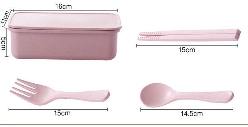 Lunchlåda i bambu – kompakt och lätt 600 ml