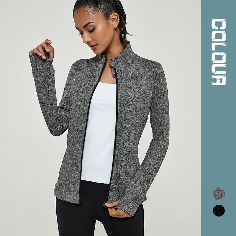 Yogajacka för kvinnor – tight passform och sportig elegans