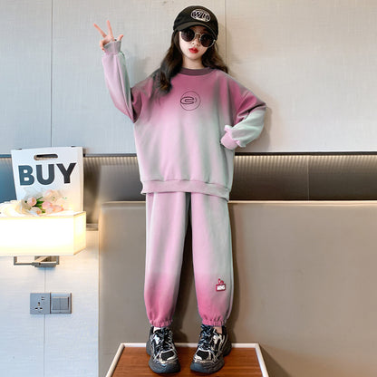 Soft set for children – top and trousers in soft cotton