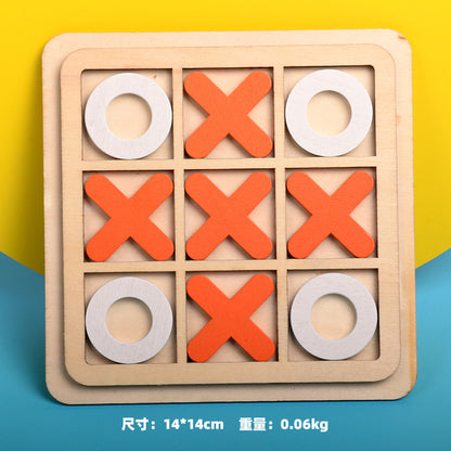 Tictactoe Board Game For Children Wooden Educational Toys