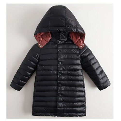 3 8 Years Old Children Winter Hooded Jacket Down