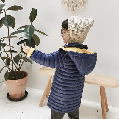3 8 Years Old Children Winter Hooded Jacket Down