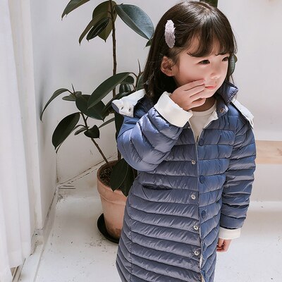 3 8 Years Old Children Winter Hooded Jacket Down