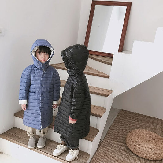 3 8 Years Old Children Winter Hooded Jacket Down