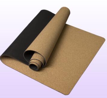 Yoga mat made of natural cork and natural rubber – non-slip &amp; environmentally friendly 5 mm 