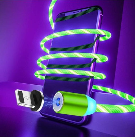 Luminous LED Magnetic Charging Cable – Apple, Android and Type-C
