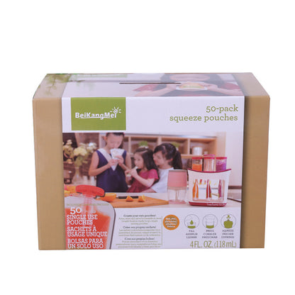 Reusable baby food storage bags – practical and environmentally friendly