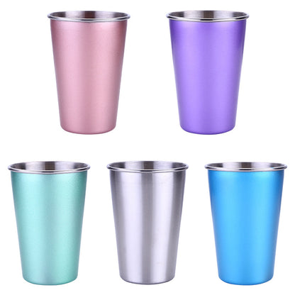 Mugg i rostfritt stål 304 – 500 ml färgad design