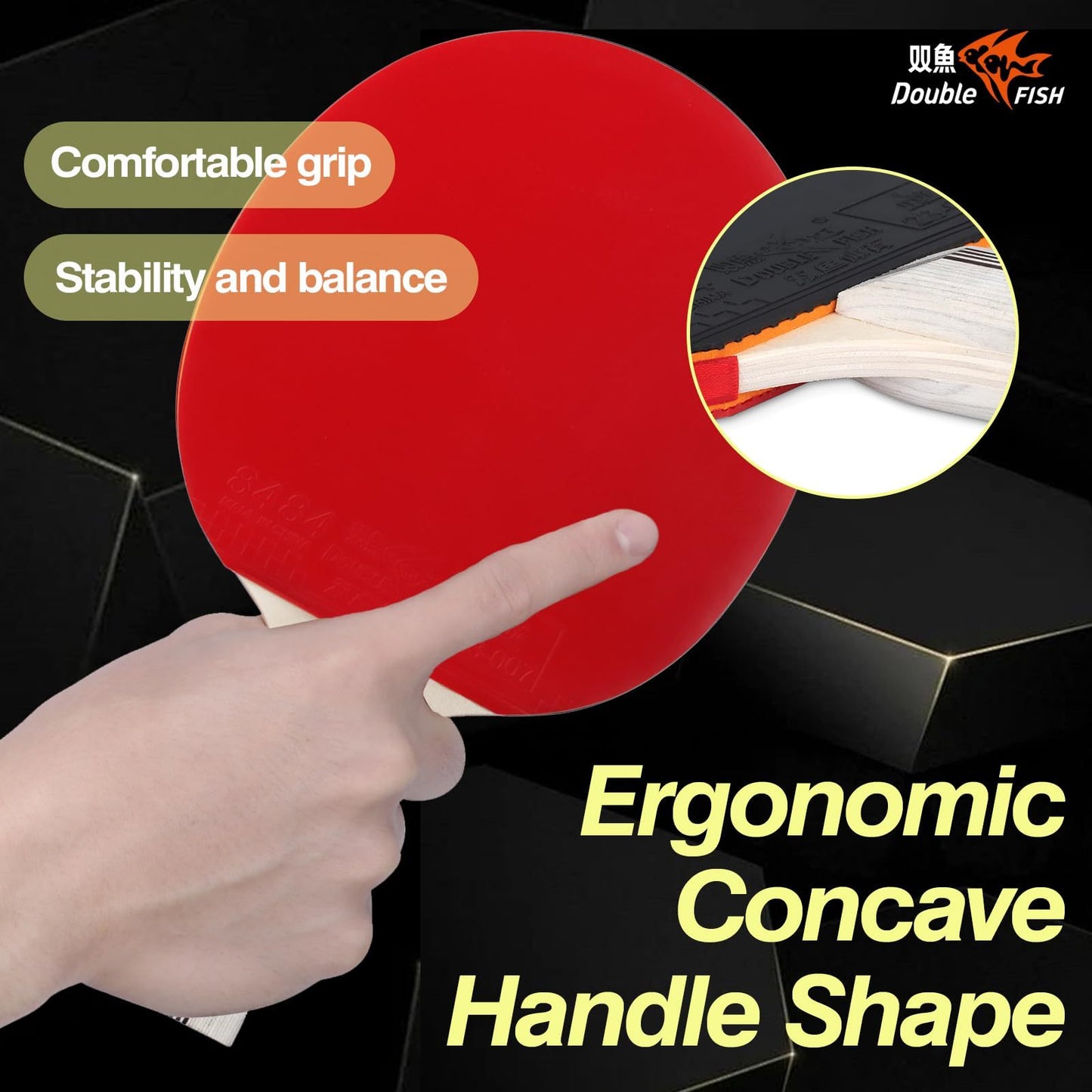 Table Tennis Racket Set – For Speed, Control &amp; Joy of Playing