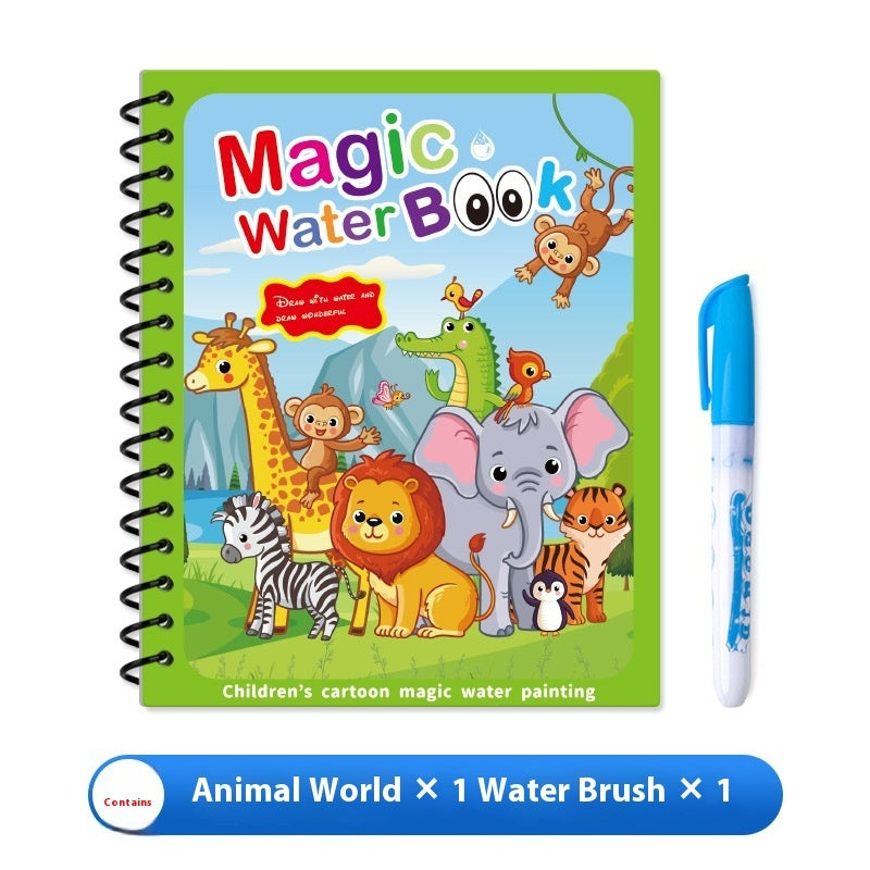 Magical Water Coloring Book for Preschoolers