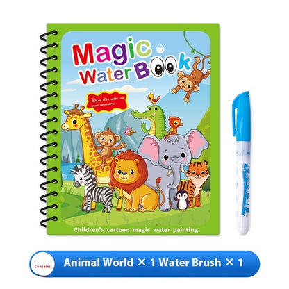 Magical Water Coloring Book for Preschoolers