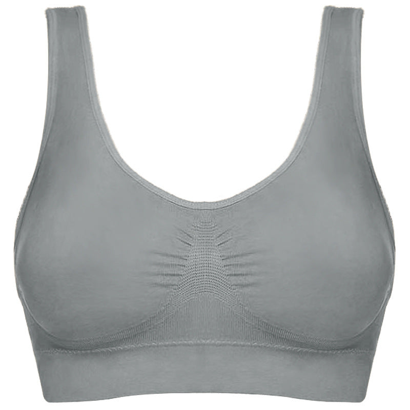 Seamless Sports Bra with Double Support - 2XL
