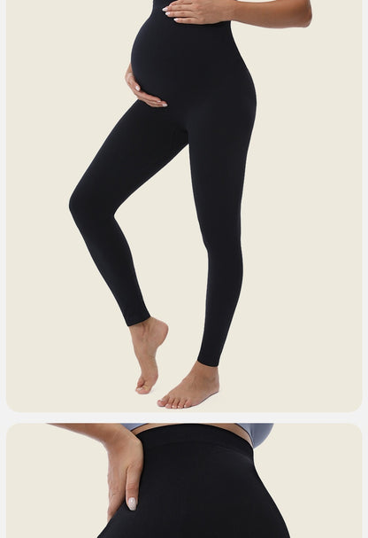 Maternity leggings for yoga | High waist &amp; tummy support