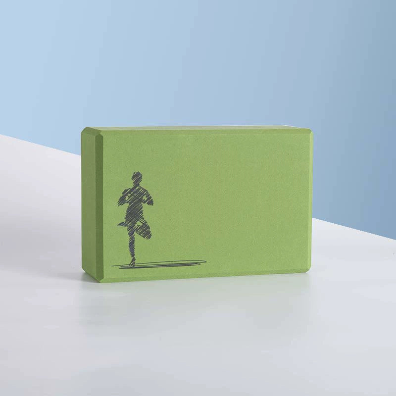 Foam yoga block – light support for yoga, dance and stretching