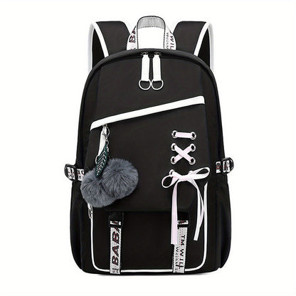 Cute Backpack with Bow – For Girls and Women