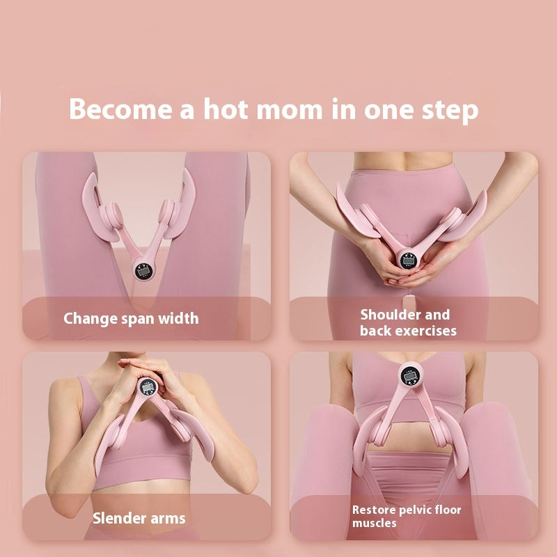 Pelvic floor trainer with smart display – effective training at home