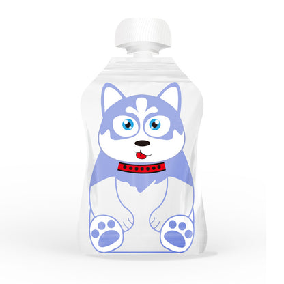 Food bag for fruit puree and homemade baby food