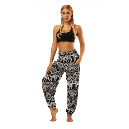 Elegant and airy pants for dance and yoga