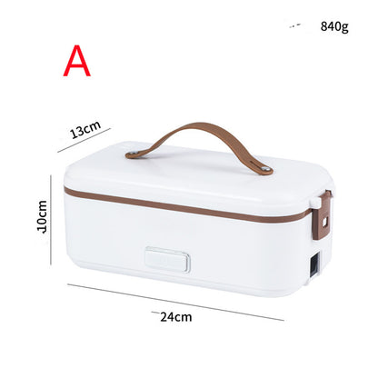 Elektrisk Matlåda med Värmefunktion – Avtagbar Innerbehållare &amp; 304 Rostfritt Stål