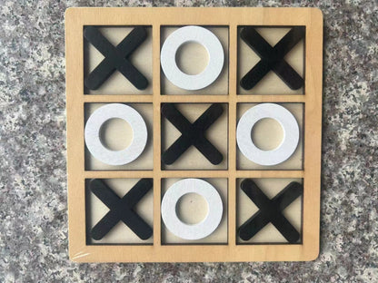 Tictactoe Board Game For Children Wooden Educational Toys