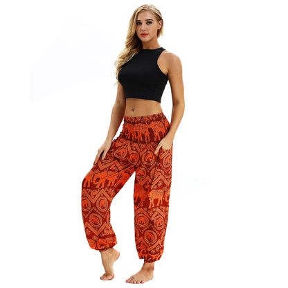 Elegant and airy pants for dance and yoga