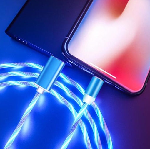 Luminous LED Magnetic Charging Cable – Apple, Android and Type-C