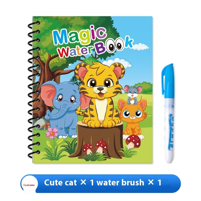 Magical Water Coloring Book for Preschoolers