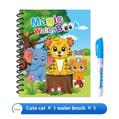 Magical Water Coloring Book for Preschoolers