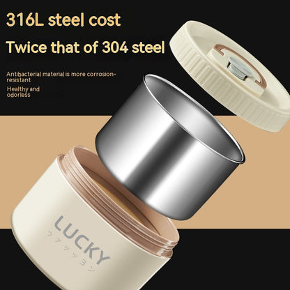 Stainless steel lunch box in 304/316 steel – multiple sizes &amp; sets with bowls and cutlery 