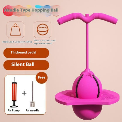 Jumping ball for children – balance and exercise ball with handle