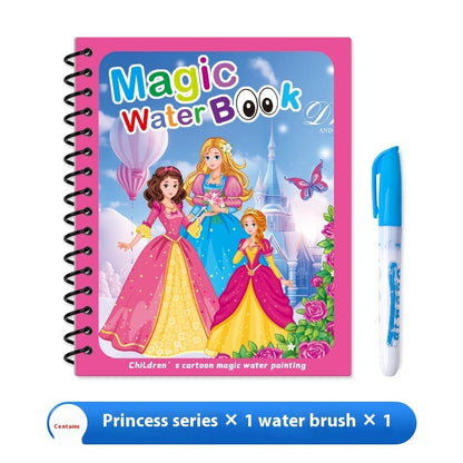 Magical Water Coloring Book for Preschoolers