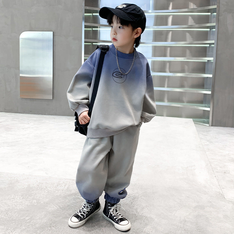 Soft set for children – top and trousers in soft cotton