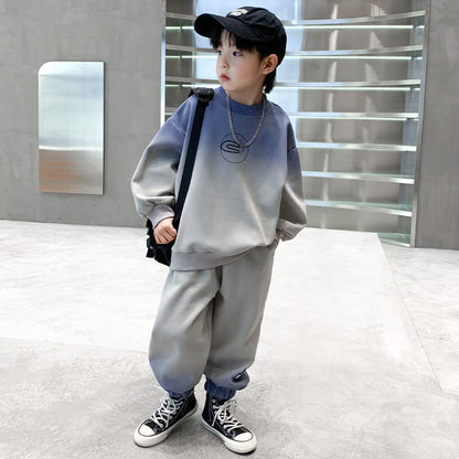 Soft set for children – top and trousers in soft cotton