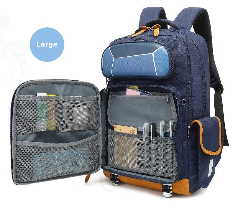 Transparent Waterproof School Backpack – Durable for Students